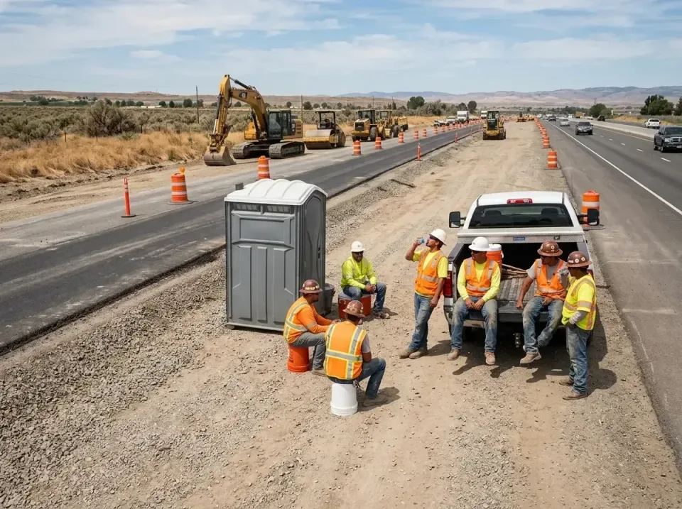 highway-road-construction-crew-007 — frequently asked questions, Porta Potty and Restroom Rentals in Jacksboro, TN